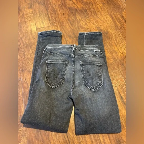 MOTHER The MidRise Dazzler The Night Is Watching Size 25 - Picture 5 of 5